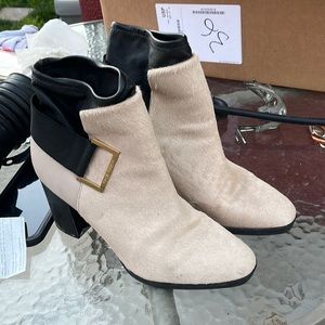 Calvin Klein Short Fur Booties